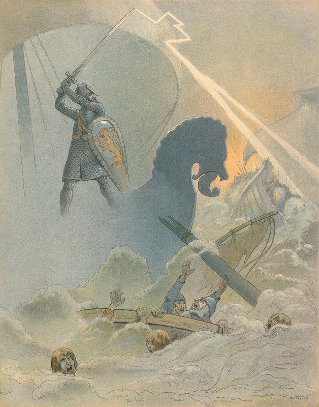 Danimarca - Canzone nazionale da Jacques Marie Gaston Onfray de Breville (Job)