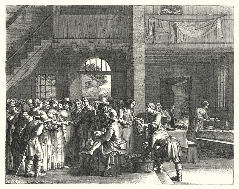 La festa di fidanzamento da Jacques Stella