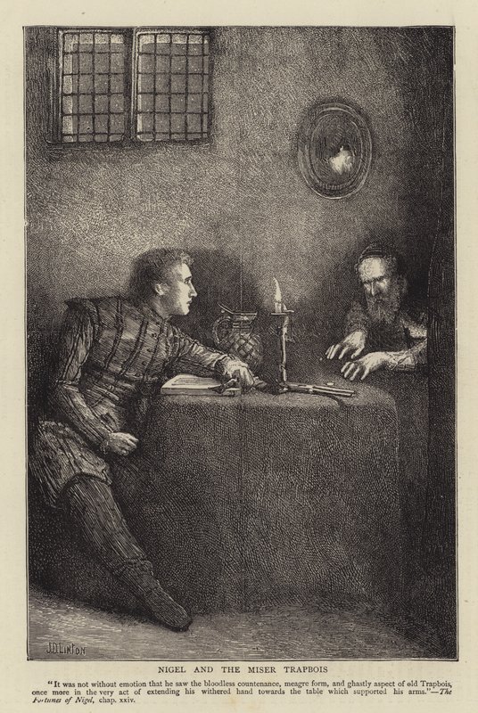 Nigel e il Miser Trapbois da James Dromgole Linton