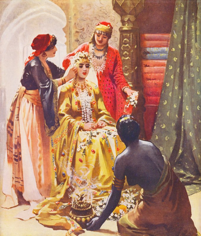 Terra Santa: "Una sposa adornata per il suo marito" da James (after) Clark