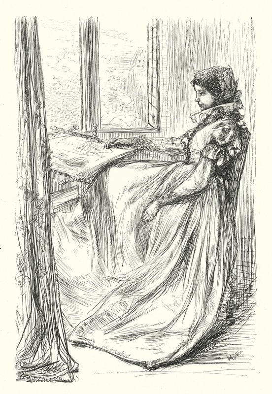 Gli amanti di Lady Mabel da James Abbott McNeill (after) Whistler