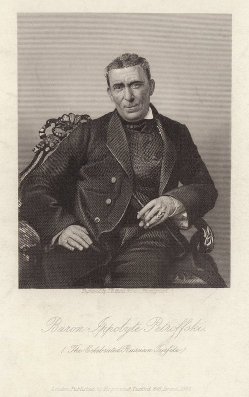 Barone Ippolyte Petroffski, turfista russo da James B. Hunt