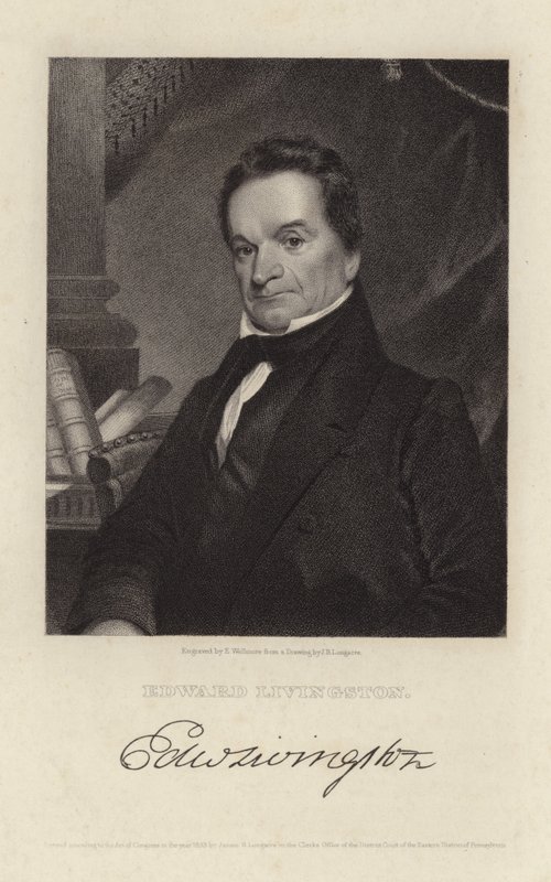 Edward Livingston da James Barton Longacre
