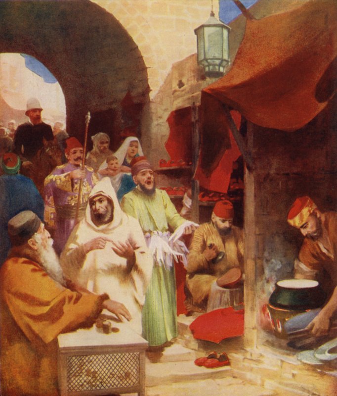 Una Strada del Bazar Orientale da James Clark