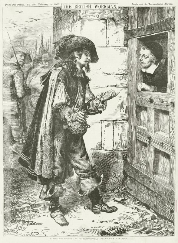 Parley il Portiere e Mr Flatterwell da James Dawson Watson