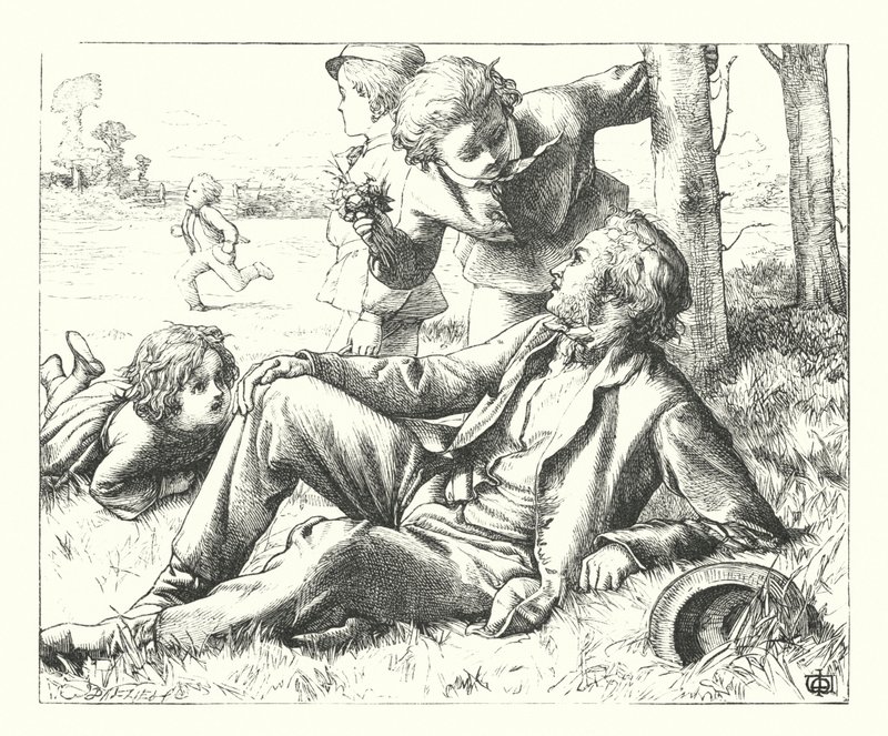 Domenica nei Campi da James Dawson Watson