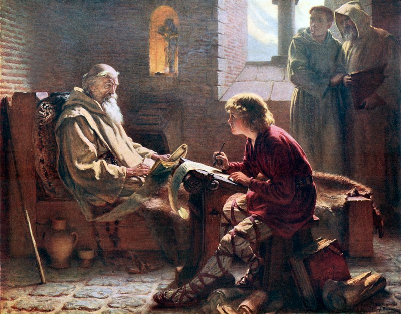 Il Venerabile Beda traduce l
