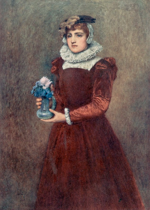 Mary Seton, compagna e amica di Maria Stuarda da James Dromgole Linton