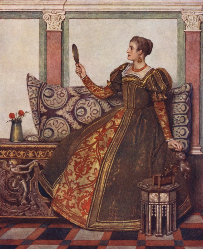 Il mercante di Venezia di Shakespeare: Nerissa da James Dromgole Linton