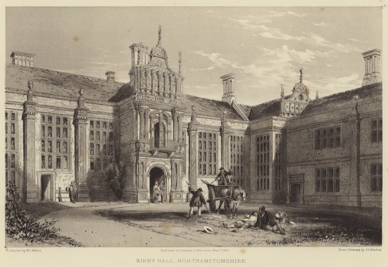 Kirby Hall, Northamptonshire da James Duffield Harding