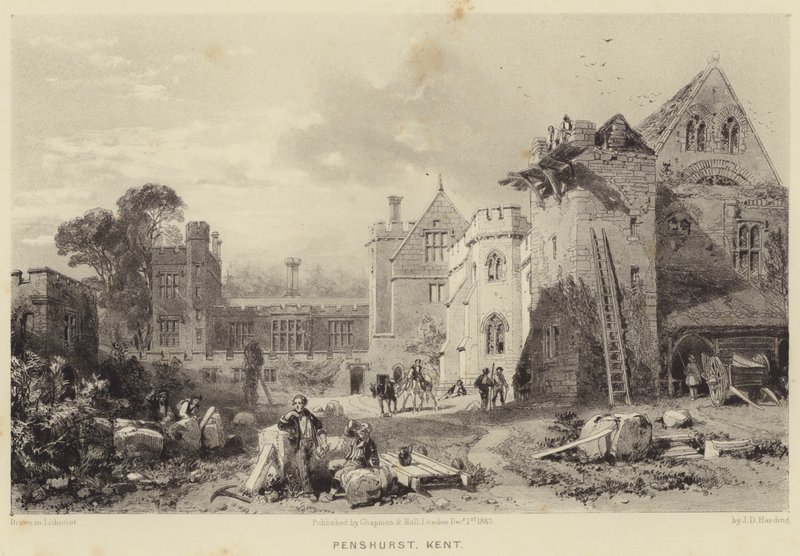 Penshurst, Kent da James Duffield Harding