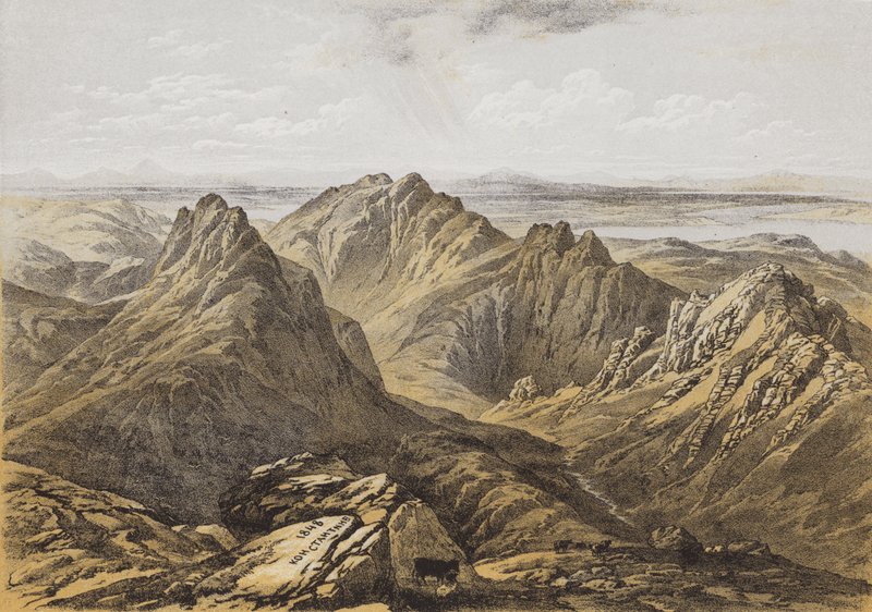 Vista dalla cima di Goatfell, Isola di Arran da James Duffield Harding