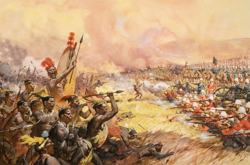 Massacro di Ulundi da James Edwin McConnell