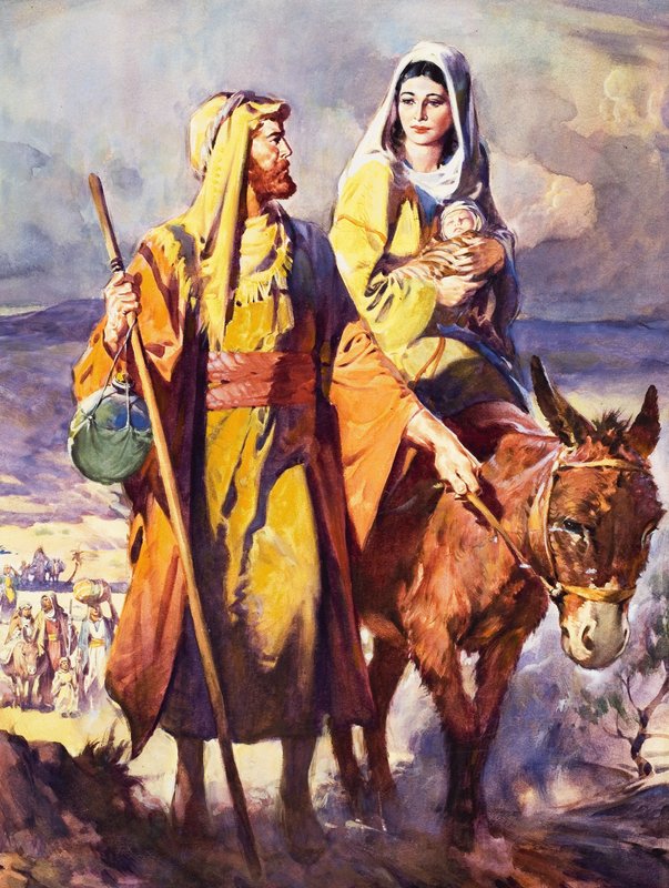 La fuga in Egitto da James Edwin McConnell