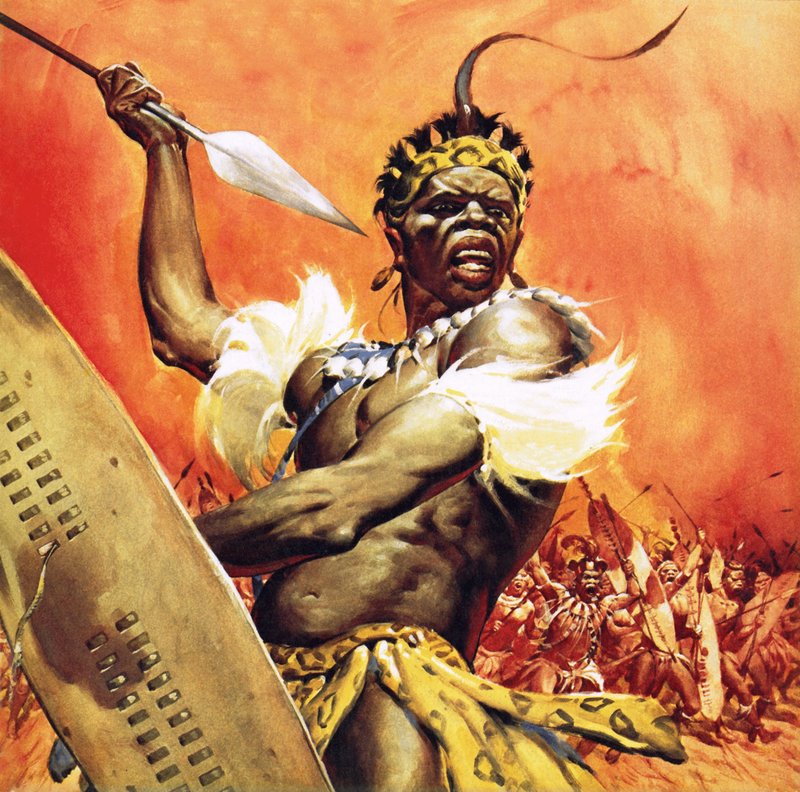 Guerriero zulu da James Edwin McConnell
