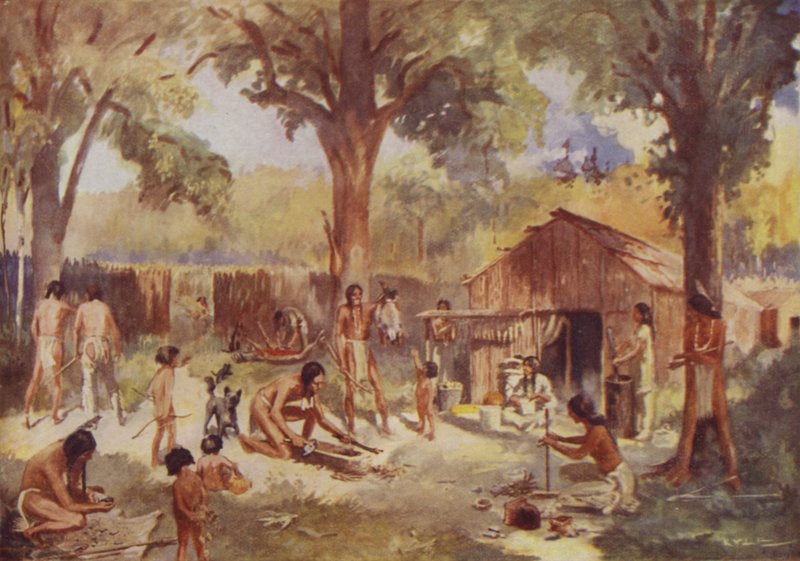 Un villaggio indiano da James Fergus Kyle