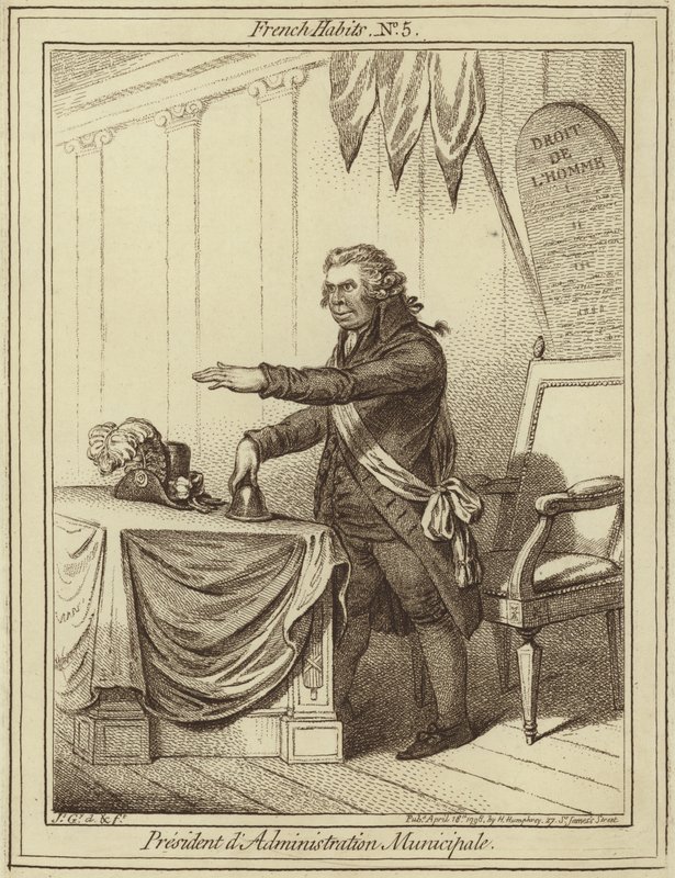 Caricatura di John Horne Tooke da James Gillray