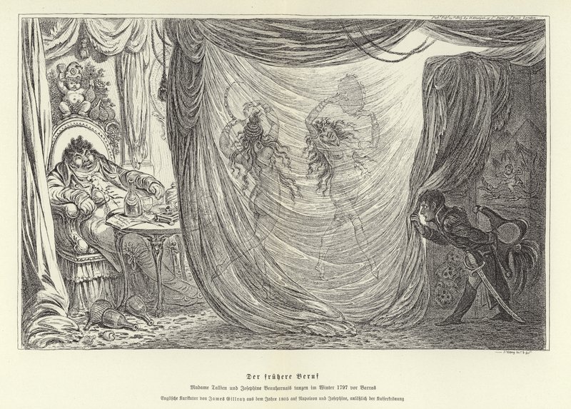La professione precedente da James Gillray