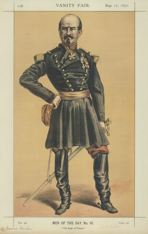Generale Trochu da James Jacques Joseph Tissot