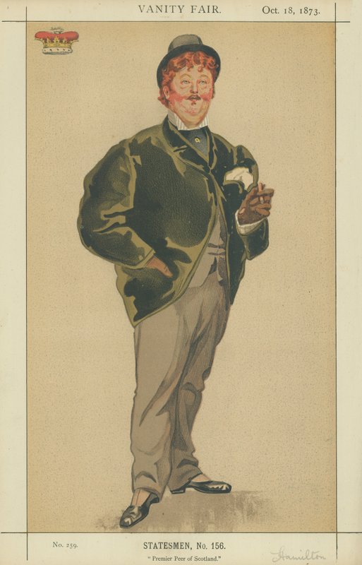 William Alexander Louis Stephen Hamilton-Douglas, Duca di Hamilton da James Jacques Joseph Tissot