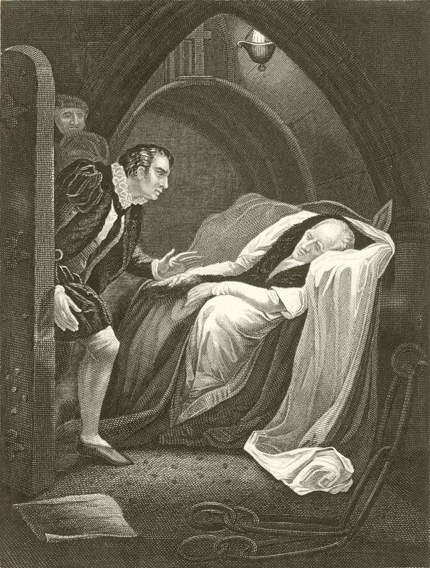 La morte di Mortimer da James Northcote