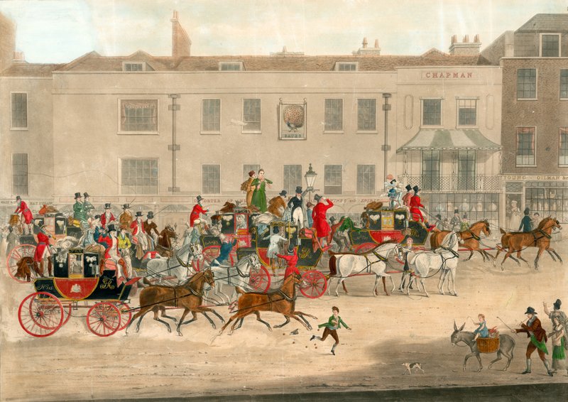 Posta del Nord al Peacock, Islington da James Pollard