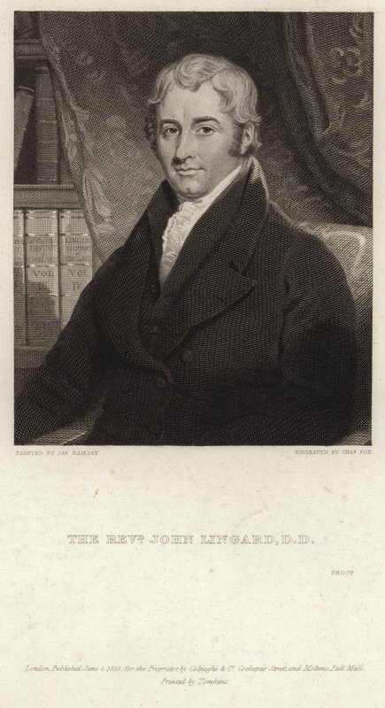 Ritratto di John Lingard da James Ramsay