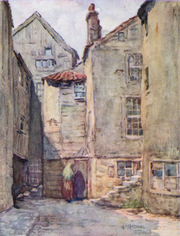 Vecchie case, College Wynd da James Riddel