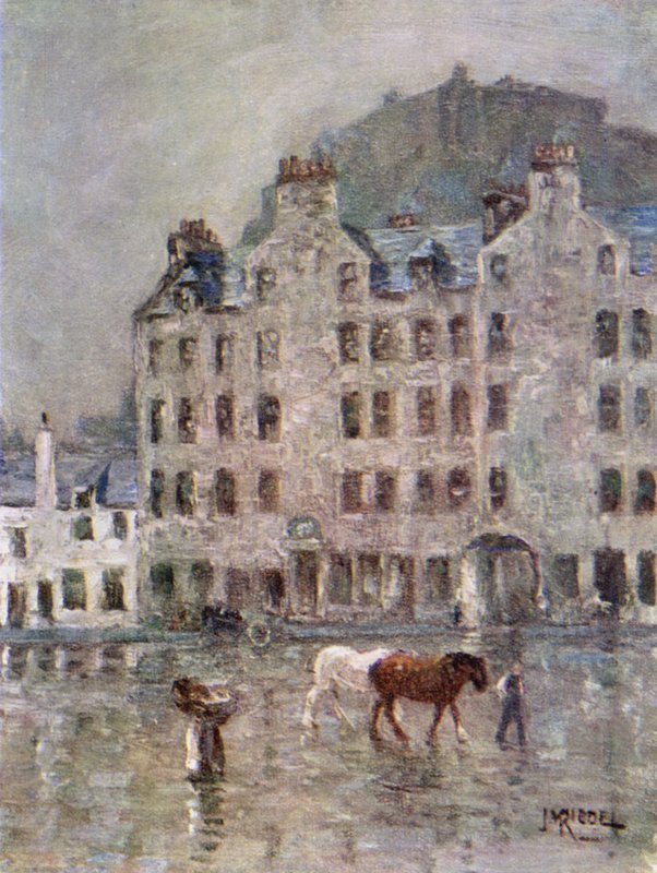 Locanda White Hart, Grassmarket da James Riddel