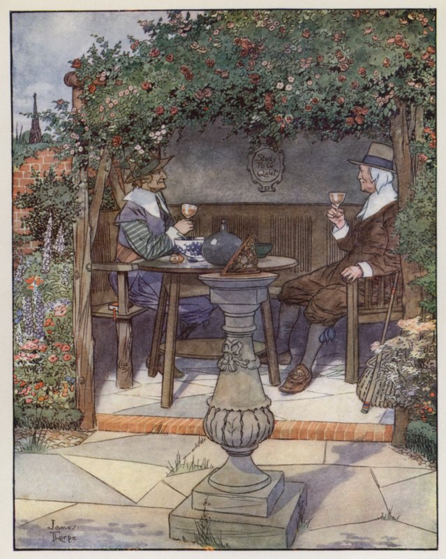 Illustrazione per Il perfetto pescatore a mosca di Izaak Walton da James Thorpe