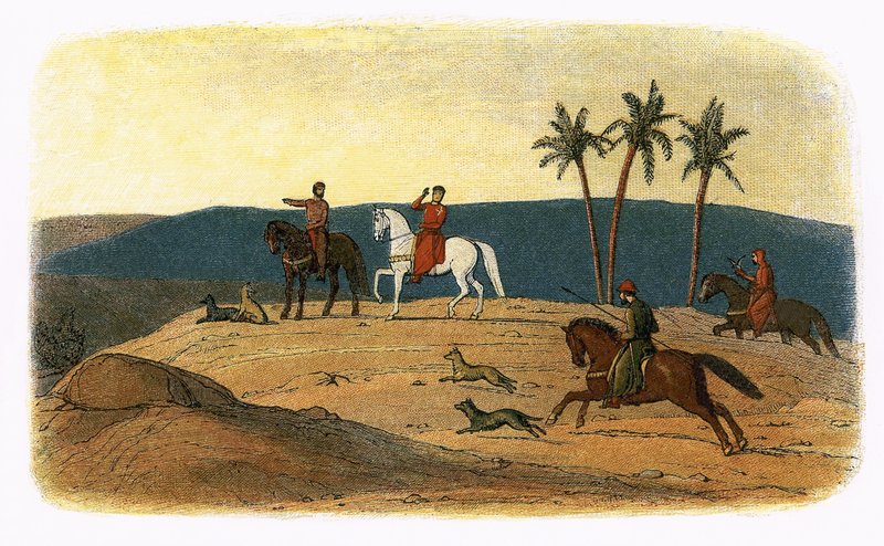 Re Riccardo I si rifiuta di guardare la Città Santa, non essendo riuscito a conquistarla da James William Edmund Doyle
