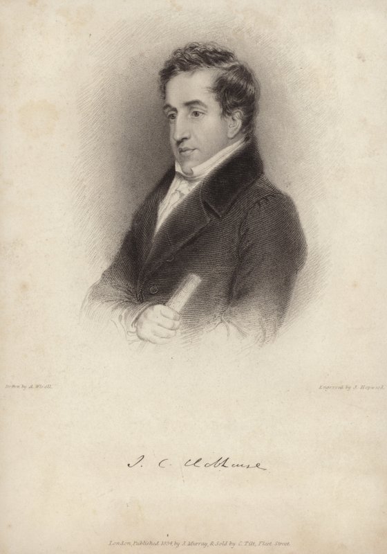 John Hobhouse, 1° Barone Broughton, politico e memorialista inglese da James, the Elder Hopwood