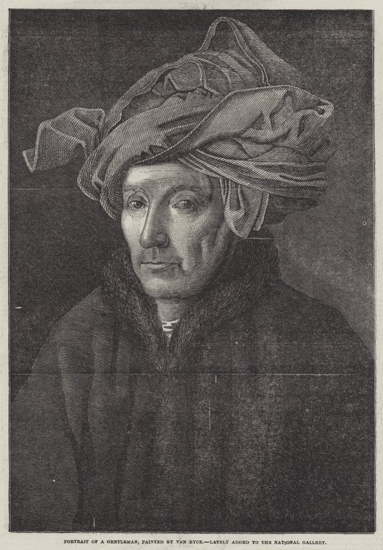 Ritratto di un gentiluomo da Jan van Eyck