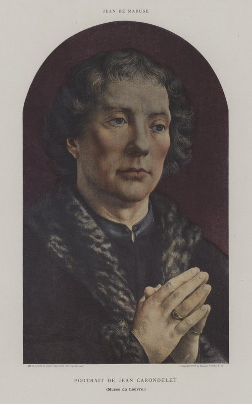 Ritratto di Jean Carondelet da Jan (c.1472 c.1533) (after) Gossaert