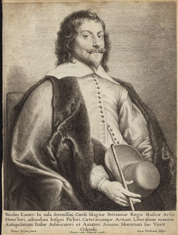 Ritratto di Nicholas Lanier da Jan the Elder Lievens