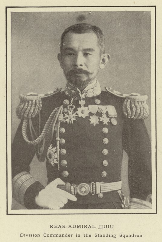 Retroammiraglio Jjuiu, Comandante di Divisione nella Squadra Permanente da Japanese Photographer