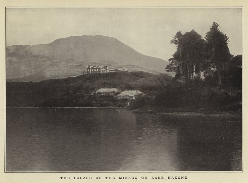 Il Palazzo del Mikado sul Lago Hakone da Japanese Photographer