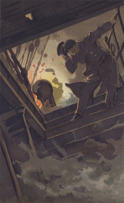 Il comandante Hirose che cerca il sottufficiale Sugino da Japanese School