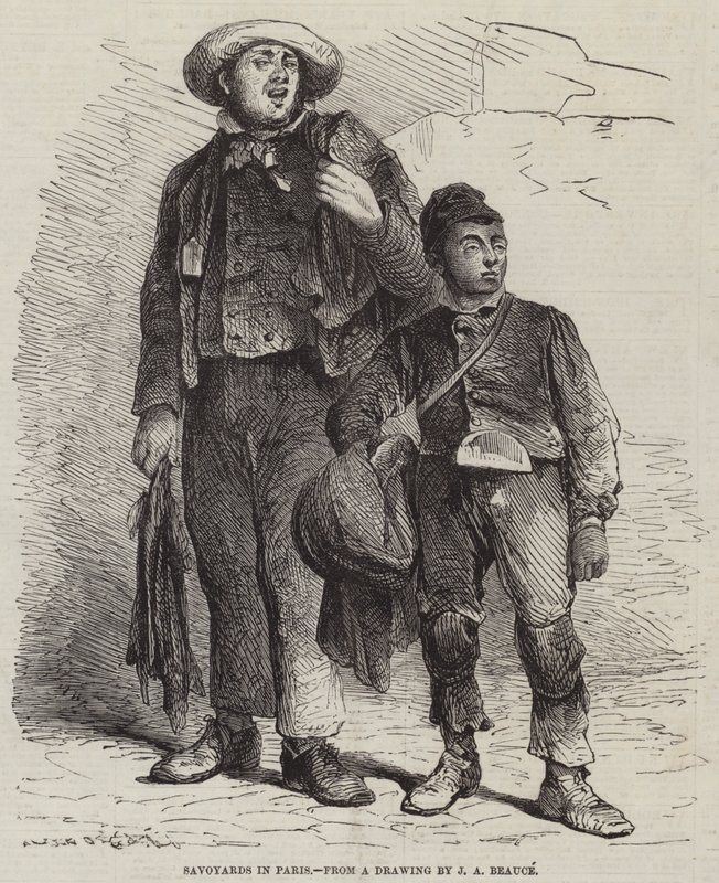 Savoiardi a Parigi da Jean Adolphe Beauce