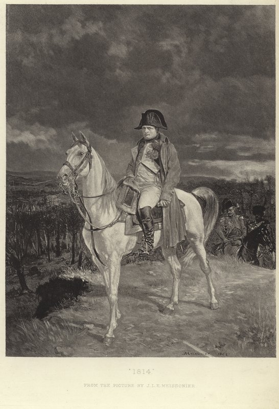 Ritratto di Napoleone Bonaparte da Jean Louis Ernest Meissonier