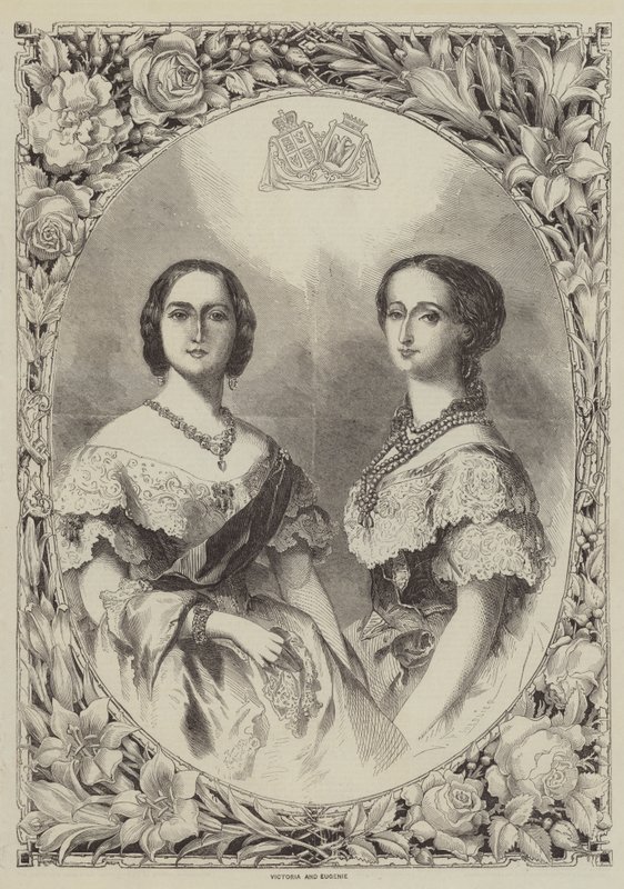 Victoria ed Eugenia da Jean Antoine Valentin Foulquier
