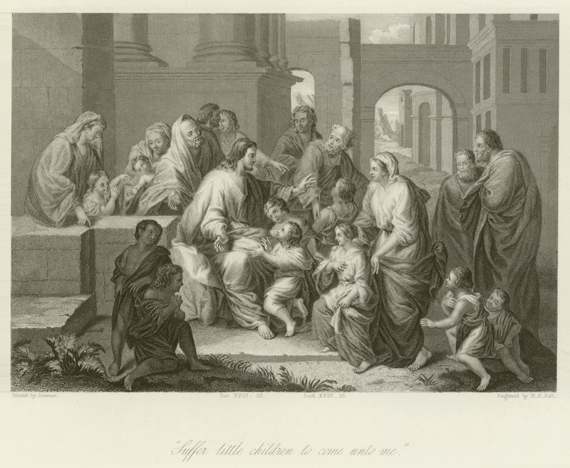 Lasciate che i bambini vengano a me da Jean Baptiste Jouvenet