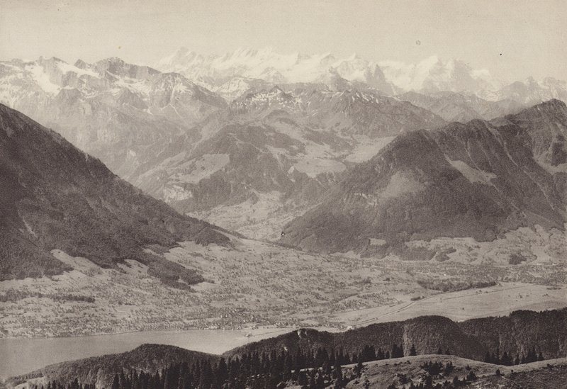Vista da Rigi Kulm da Jean Gaberell