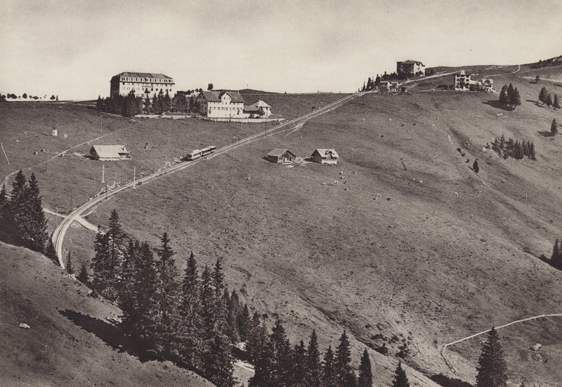 Hotel Rigi Staffel, Ferrovia elettrica Arth Rigi da Jean Gaberell
