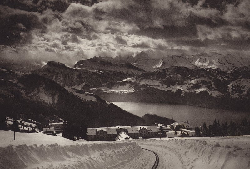Rigi Kaltbad e Lago dei Quattro Cantoni da Jean Gaberell