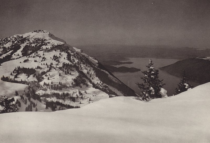 Rigi in Inverno da Jean Gaberell