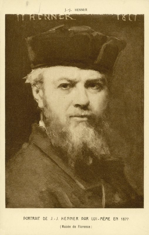 Autoritratto di Jean-Jacques Henner, artista francese da Jean Jacques (after) Henner