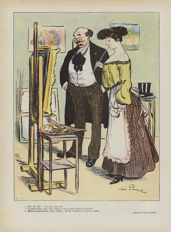 Illustrazione per Le Rire da Jean Plumet