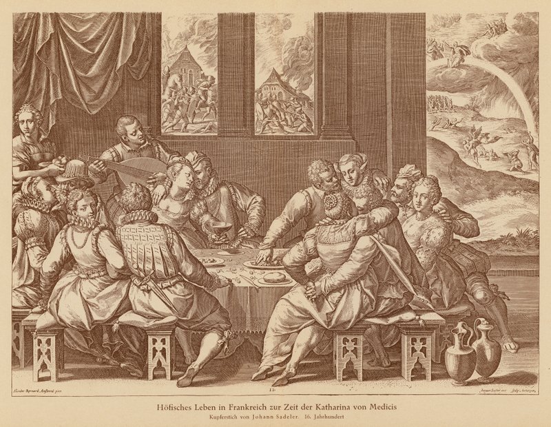 Vita alla corte francese ai tempi di Caterina de