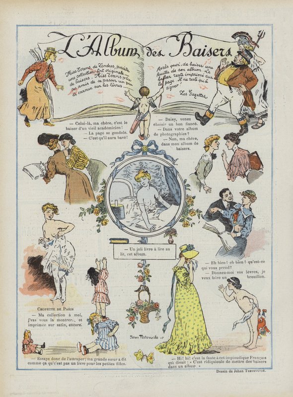 Illustrazione per Le Rire da Jehan Testevuide